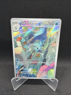 Pokemon TCG Dewott Card Sv: White Flare (WHT) 106/086 Illustration Rare NM/ MINT - Image 1