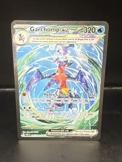 Pokemon TCG Garchomp EX Illustration Rare Card 245/182 Sv04: Paradox Rift - Image 2