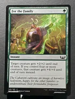 MTG 146/281 FOR THE FAMILY Instant Streets Of New Capenna common card⚔NM/MT - Image 1