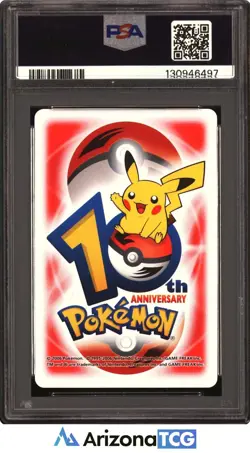 Pokemon 2006 Wartortle Pokemon 10th Anniversary Playing Cards PSA 9 - Image 2