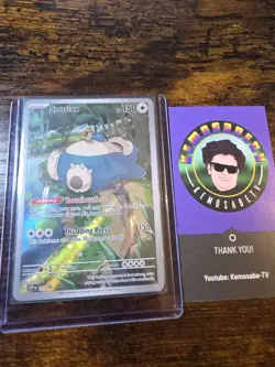 Pokemon TCG Snorlax Scarlet & Violet 151 ETB Promo Card #051 - Image 1
