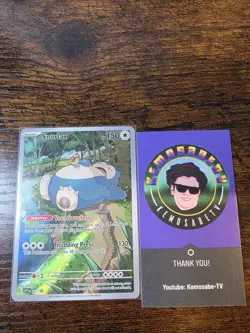 Pokemon TCG Snorlax Scarlet & Violet 151 ETB Promo Card #051 - Image 2