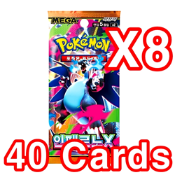 16(8+8) PACKS Mega Inferno X Obsidian Flames Pokemon Cards Booster Sealed KOREAN - Image 2