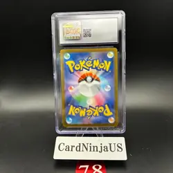 CGC MINT 9 N's Zekrom AR 210/193 M2a MEGA Dream ex Pokemon Card Japanese 78 - Image 2