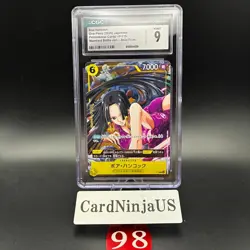 CGC MINT 9 Boa Hancock P-115 Promo Card V JUMP Limited One Piece Card game 98 - Image 1