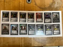 Star Trek CCG 14-Card Lighty-Played/Moderately-Played Promo Lot - Image 1