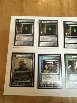 Star Trek CCG 14-Card Lighty-Played/Moderately-Played Promo Lot - Image 2