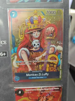 One Piece Convention Exclusive Foil Sealed Bandai Card Fest Complete Set W Luffy - Image 1