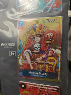 One Piece Convention Exclusive Foil Sealed Bandai Card Fest Complete Set W Luffy - Image 3