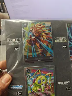 One Piece Convention Exclusive Foil Sealed Bandai Card Fest Complete Set W Luffy - Image 5