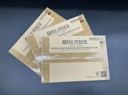 Lot of (3) One Piece Premium Card Collection Best Selection Vol.2 Boxes SEALED - Image 1