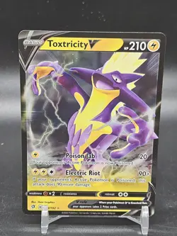 Toxtricity V 070/192 Ultra Rare SWSH02: Rebel Clash Pokemon Card - Image 1