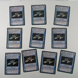 Y-Wing 10 card lot ~ Star Wars CCG Customizeable Card Game Premiere - Image 1