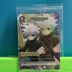 Hunter X Hunter Killua Winner Card Sealed - Image 1