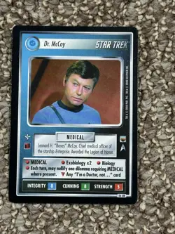 Star Trek CCG The Trouble With Tribbles Complete 141 Card Set McCoy UR + Bonus - Image 3