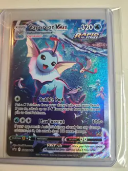 Vaporeon VMAX SWSH182 SWSH: Sword & Shield Promo Cards Holo - Image 1