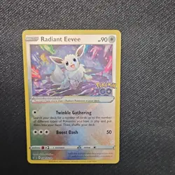 Radiant Eevee 2022 SWSH230 SWSH: Sword & Shield Promo Cards Holo Pokemon TCG - Image 1