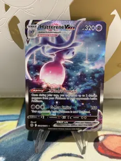 Hatterene Vmax GG47/GG70 Pokemon Crown Zenith Galarian Gallery Ultra Card NM - Image 1