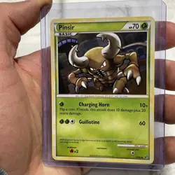 Pokemon Card HeartGold SoulSilver Undaunted 32/90 Pinsir NM Near Mint Regular - Image 2