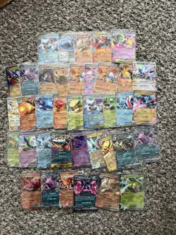 Pokemon TCG 38 Card Lot of EX's Various Sets English NM - Image 1