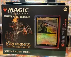 MTG Lord of the Rings: Tales of Middle-Earth sealed Sauron commander deck - Image 1