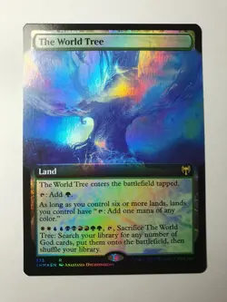 MTG - The World Tree Extended Foil - Kaldheim KHM #373 - NM Rare - Image 1