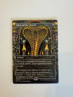 ALTAR OF THE BROOD Secret Lair Encyclopedia Magic The Gathering MTG - Image 1