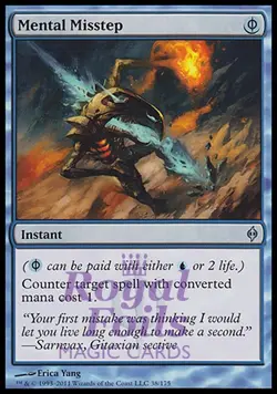 Mental Misstep 1x FOIL NPH MTG New Phyrexia Uncommon NM+ blue - Image 1