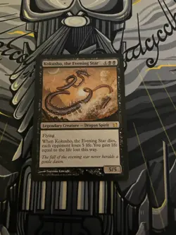 MTG x1 Kokusho, the Evening Star 89/229 - Modern Masters (Lightly Played) - Image 1