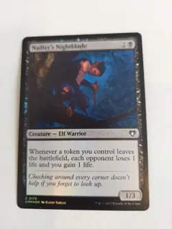 Nadier's Nightblade Commander Masters Foil - Image 1