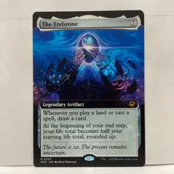 MTG The Endstone Magic: The Gathering Edge of Eternities Ext Art Mythic #0353 - Image 1
