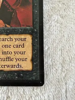 MTG 1993-Beta Limited Edition-Original-untouched-Demonic Tutor - Image 4