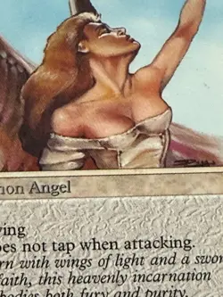 MTG 1993-Beta Limited Edition-English-Original-untouched-Serra Angel - Image 2