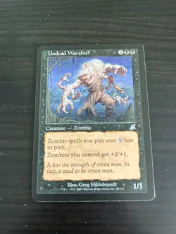 Magic: The Gathering (MTG) - Undead Warchief - Scourge (SCG) - Image 1