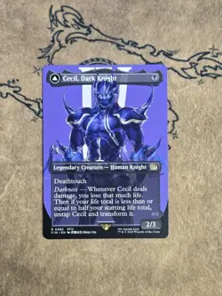 Cecil, Dark Knight (Borderless) 0380 Final Fantasy Non-Foil NM - Image 1