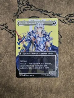 Cecil, Dark Knight (Borderless) 0380 Final Fantasy Non-Foil NM - Image 2