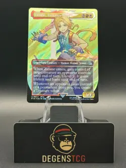 Zidane, Tantalus Thief (Borderless) (Surge Foil) Final Fantasy Foil 0550 - Image 1