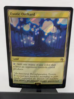 MTG Exotic Orchard #0867 Surge Foil Rare Universes Beyond: Doctor Who - Image 1
