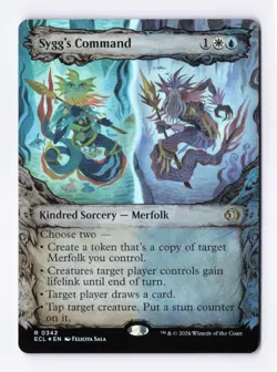 Sygg's Command (Showcase) (Foil) 0342 (R) MTG Lorwyn Eclipsed (ECL) - Image 1