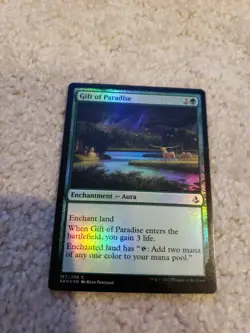 1x FOIL GIFT OF PARADISE MTG MINT CARD - Image 1