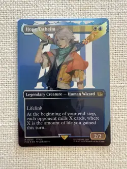 Hope Estheim R0396 (Borderless Foil) Final Fantasy MTG Magic NM - Image 1