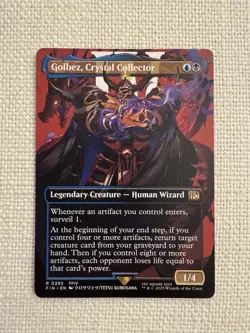 Golbez, Crystal Collector (Borderless) R0395 Final Fantasy MTG Magic NM - Image 1