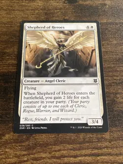 Shepherd of Heroes Zendikar Rising 038/280 MTG Magic The Gathering D1072* - Image 1