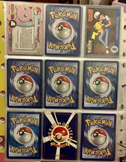 Vintage Pokemon Card Collection - No Binder Lot 5 Pages - Holo - Modern LP/NM - Image 2