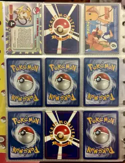 Vintage Pokemon Card Collection - No Binder Lot 5 Pages - Holo - Modern LP/NM - Image 4