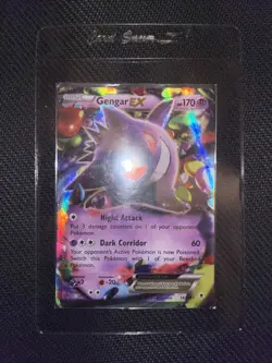 Pokemon TCG Gengar EX 34/119 Phantom Forces Ultra Rare Card - Image 1