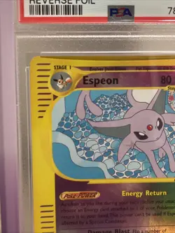 PSA 8 Espeon Reverse Holo 11/147 Aquapolis 2003 - Pokemon TCG - Image 5