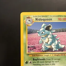 Pokemon Vintage Non-holo Rare Nidoqueen Jungle 23/64 WotC 1999 - Image 2