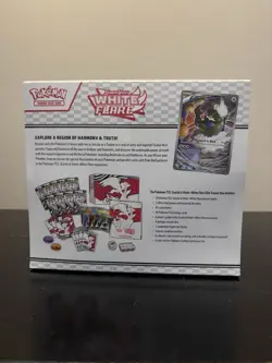 Scarlet & Violet White Flare Pokemon Center Elite Trainer Box ETB! - Image 3