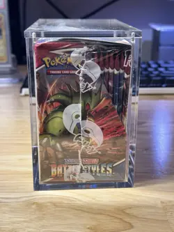 Pokemon TCG: Sword & Shield Battle Styles Booster Box SEALED + Acrylic Case - Image 3